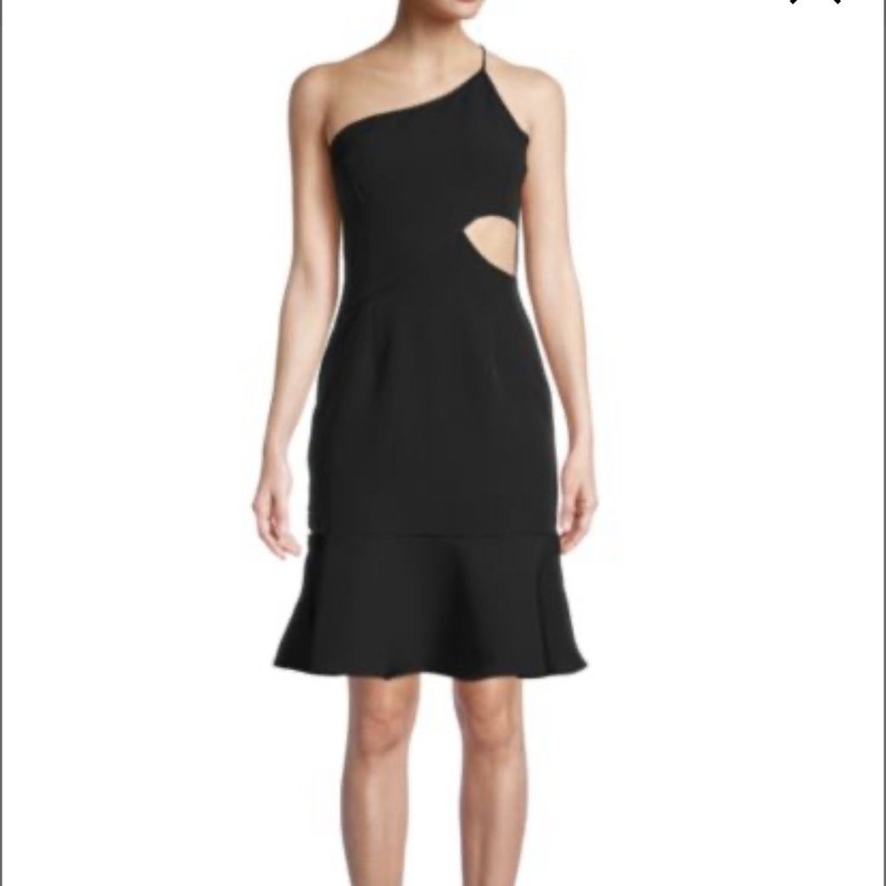 Lea & Viola One shoulder Cutout Dress